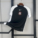 CAMISA Corinthians - 25/26 Torcedor - Preto/Branco