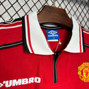 Camisa Man. United Retrô - 98/99 - Vermelho