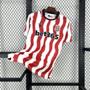 CAMISA Stoke City - 25/26 Torcedor - Vermelho/Branco