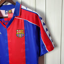 Camisa Barcelona Retrô - Bordo/Azul