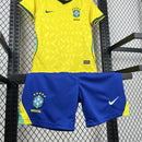 Conjunto Adulto Verão - Brasil 26/26 - Amarelo