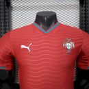 CAMISA Portugal- 26/26 JOGADOR - Vermelha