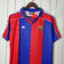 Camisa Barcelona Retrô - Bordo/Azul