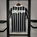 Camisa Corinthians Retrô - 1990 - Preta/Branca
