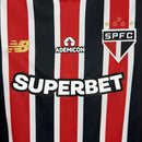 CAMISA São Paulo - 25/26 Torcedor - Vermelho/Preto