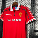 Camisa Man. United Retrô - 98/99 - Vermelho