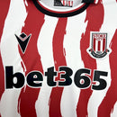 CAMISA Stoke City - 25/26 Torcedor - Vermelho/Branco