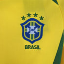 Camisa Brasil Retrô - 2002 - Amarela