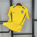 Camisa Brasil Retrô - 2002 - Amarela