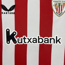CAMISA Athletic Bilbao - 25/26 Torcedor - Vermelho/Branco