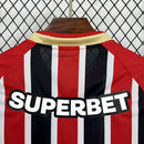CAMISA São Paulo - 25/26 Torcedor - Vermelho/Preto