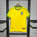 Camisa Brasil Retrô - 1998 Home - Amarela